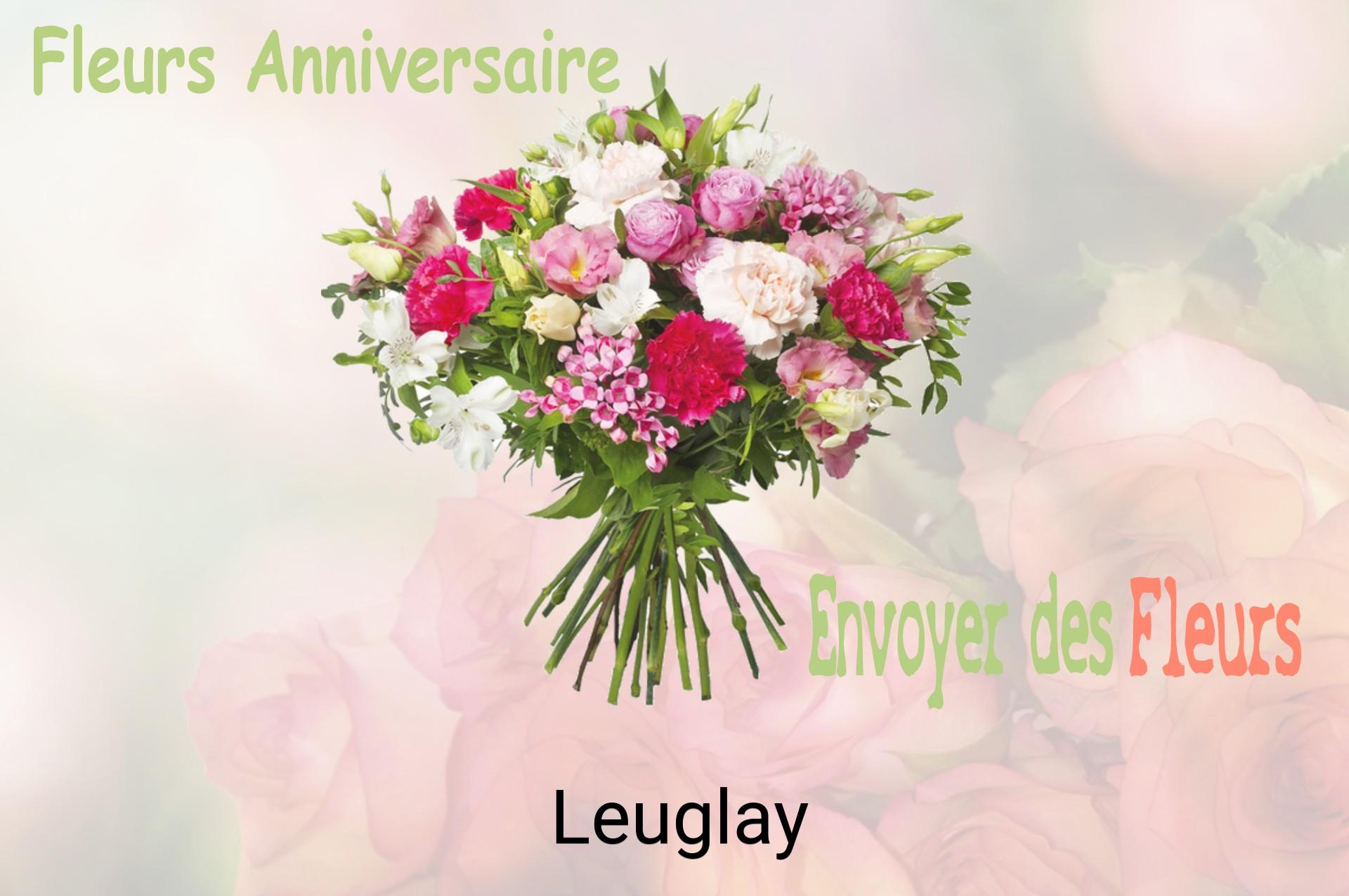 Bouquet de fleurs d’anniversaire livré à Leuglay