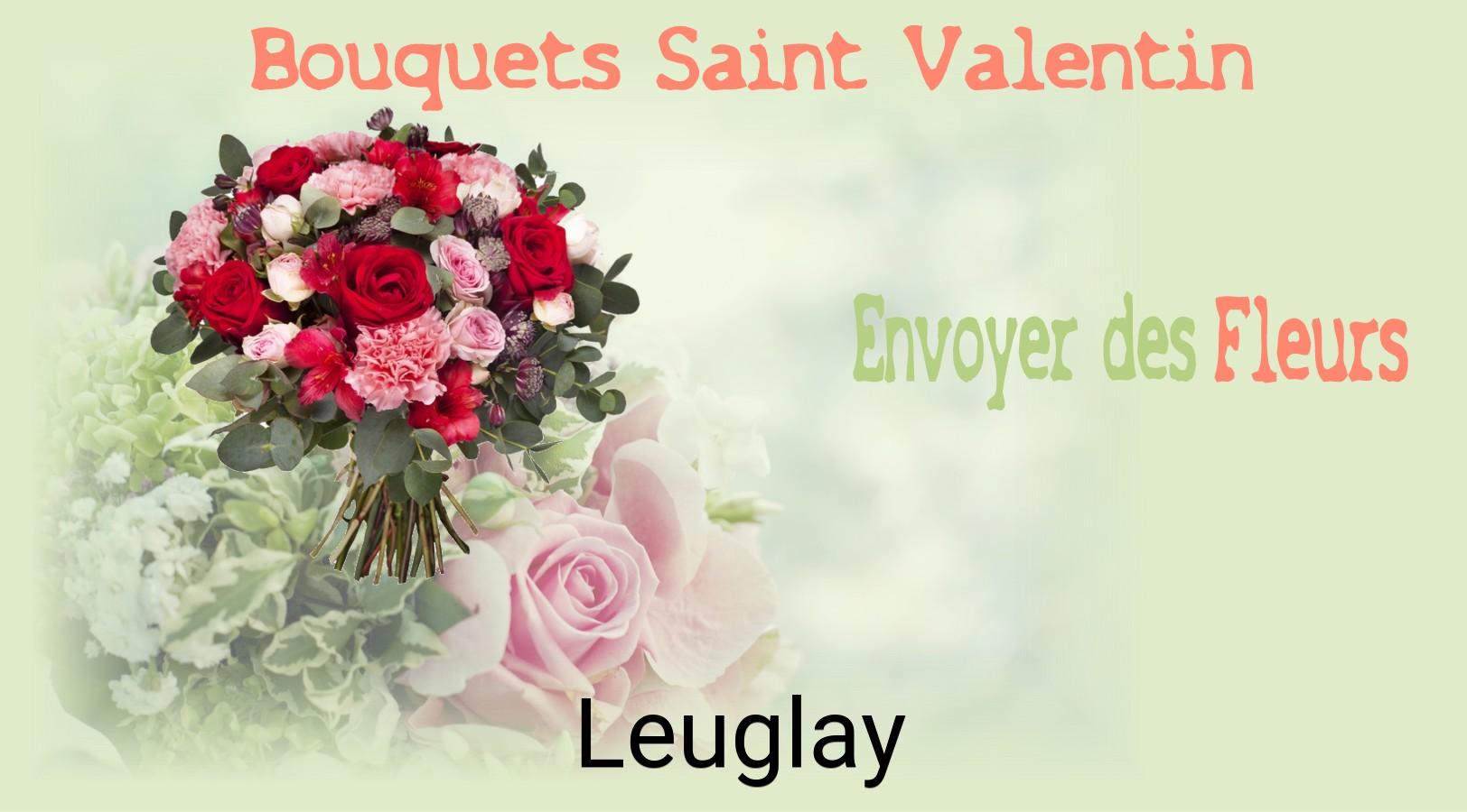 Roses de Saint-Valentin livrées à Leuglay